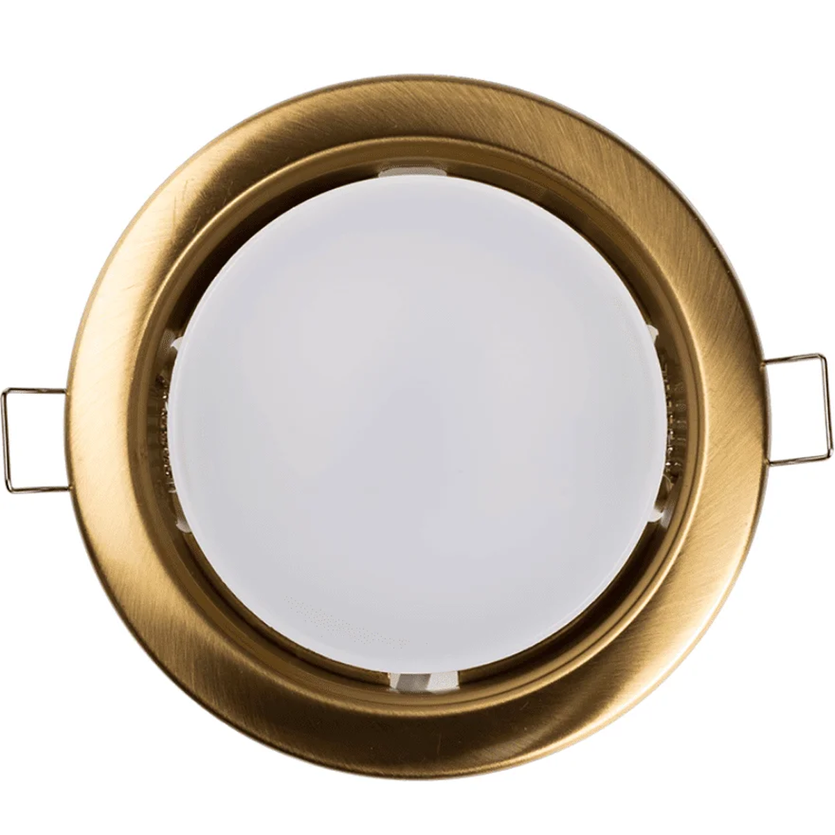 Точечный светильник PGX53 JazzWay 106×39 мм, GX53, матовое золото, модель 10639.23 (1016843)